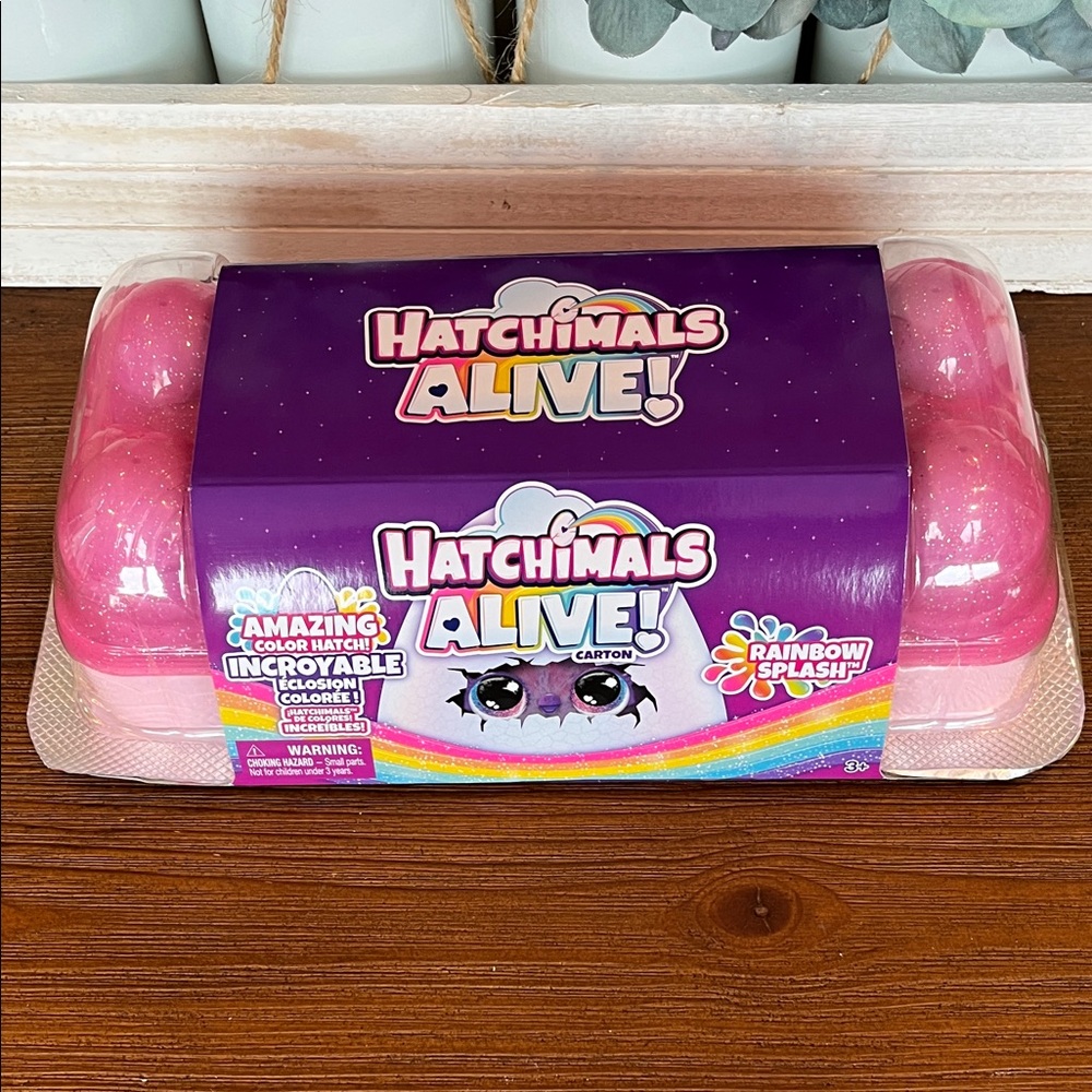 NWT Hatchimals Alive Rainbow Splash Toy